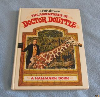  Adventures of Doctor Doolittle Pop Up Book Hallmark Random House Movie