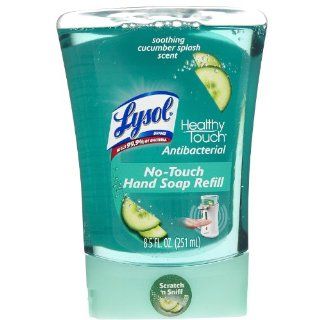Lysol Healthy Touch Hand Soap Refill Cucumber Splash 8.5 oz (6 Pack