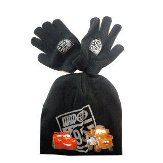 Cars Lightning McQueen and Mater Beanie with Gloves