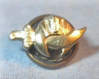 Vintage Masonic Mason Shriner Lapel Pin Silver Tone Tiny 3 8 inch Pin