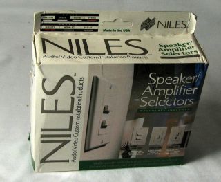 NIOB Niles Home Audio/Video Custom System Speaker/Amplifier Selector #