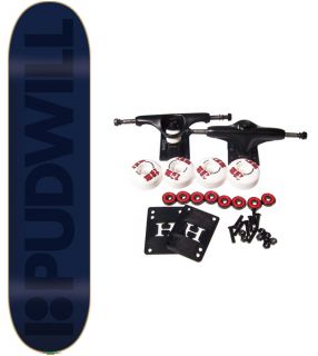 PLAN B SKATEBOARDS Complete PUDWILL SUBLIMINAL BLUE 7 7 Pro Skateboard