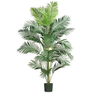  Paradise Palm Tree Artificial Indoor Home Office Plant Accent Tropical