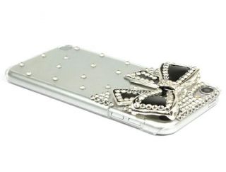  Crystal Rhinestone Hard Case Cover For Apple ipod Touch 5 5G 5TH Black