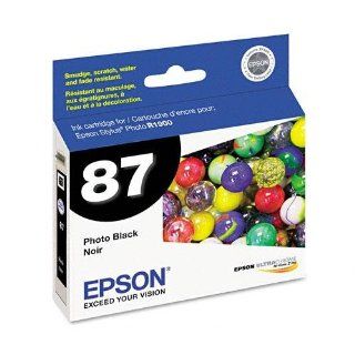 Epson 87 T087120 Black OEM Genuine Inkjet/Ink Cartridge