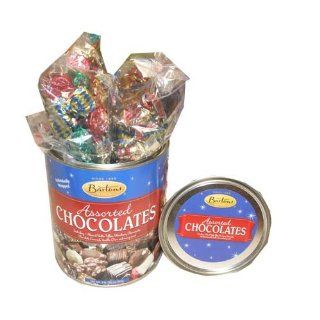 Bartons Assorted Christmas Holiday Gift Tin with Assorted Chocolates