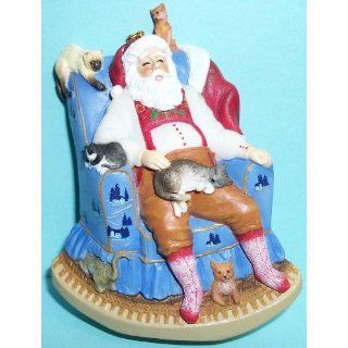 Pipka Santa Claus Ornament   Purr fect Nap Cats