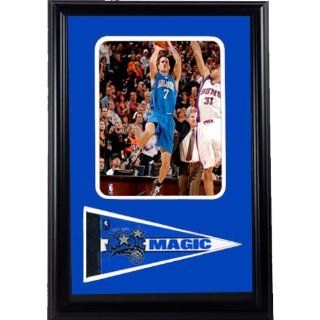 J. J. Redick Photograph with Team Pennant in a 12 x 18