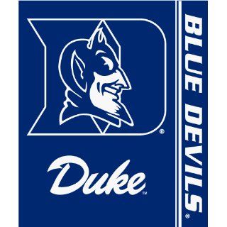 Duke Blue Devils Royal Plusch Raschel Throw Blanket   NCAA