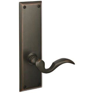 Emtek 8704 Oil Rubbed Bronze   9 Height Quincy Sideplate Classic Bras