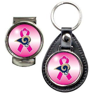 Great American St. Louis Rams Breast Cancer Awareness Key