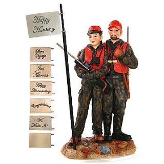 HUNTING WEDDING Couple Figurine CAKE Topper OUTDOOR NEW
