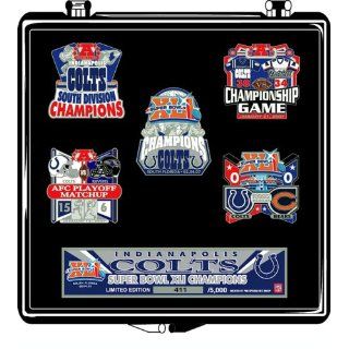 Indianapolis Colts Super Bowl XLI Champs Pin Set   Limited