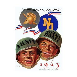 36 x 48 CANVAS (HFP)1943 ARMY/NOTRE DAME (890567