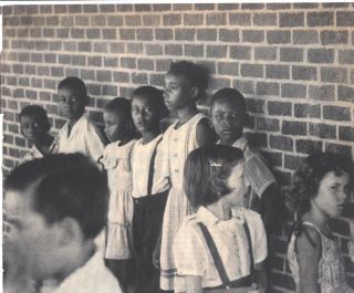  Photo Image Negro Cotton Children Town of Hoxie Register School