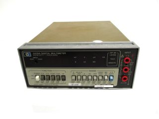 Hewlett Packard HP 3438A Digital Multimeter