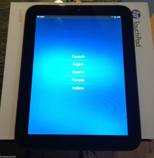 HP Touchpad 16GB 9 7 inch Tablet Computer Wi Fi Fast Shipping Updated