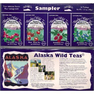 Alaska WILD TEAS Sampler (4 box sampler set) Grocery