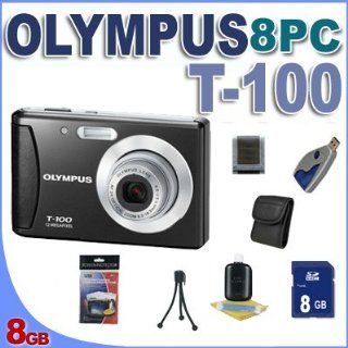 Olympus T 100 12MP Digital Camera with 3x Optical Zoom and
