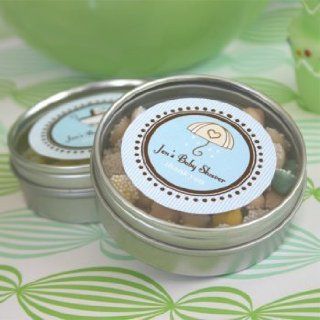 Round Baby Shower Labels Wedding  Favors and Supplies