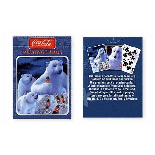 Coca Cola Coke Polar Bear Playing Cards 2 Deck set Toys