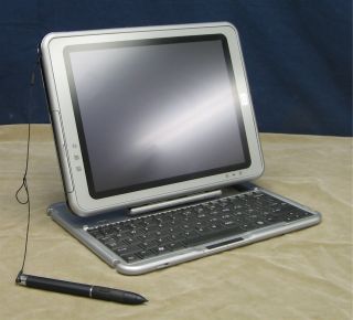 HP Compaq TC1100 Tablet PC w Keyboard Dock
