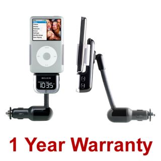Belkin TuneBase FM Transmitter w/ Charger ClearScan for iPod touch