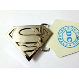 Superman S Logo Shield Silver Finishing Superhero Dc Comic