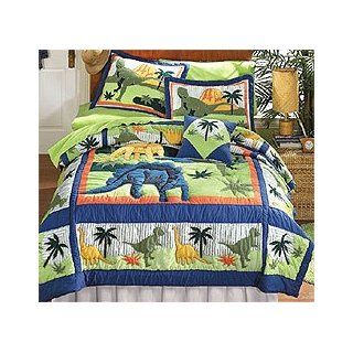 Dinosaurs   Bedding Quilt Set   Twin / Single / Bunk Bed