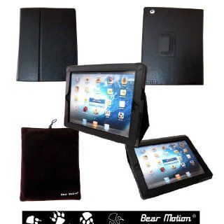 Bear Motion 100% Genuine Leather Case with Built in Stand