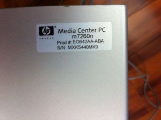 HP Media Center PC M7260N