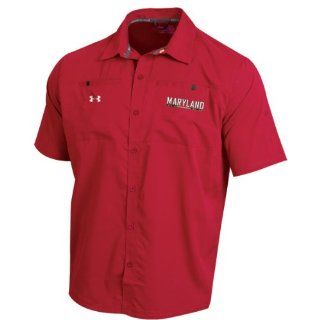 Maryland Terrapins Red Under Armour 2012 Football Sideline