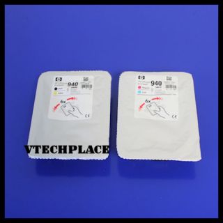This auction is for a brand new 2 Pack of GENUINE HP 940 Printhead