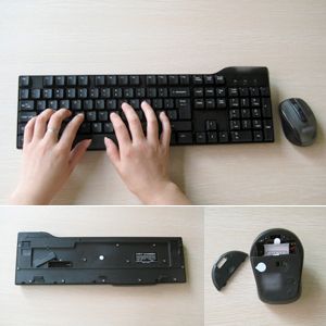 Wireless Keyboard Mouse for PC IBM Dell HP Laptop