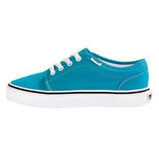 Vans 106 Vulc Skate Shoe   Turquoise/White Shoes