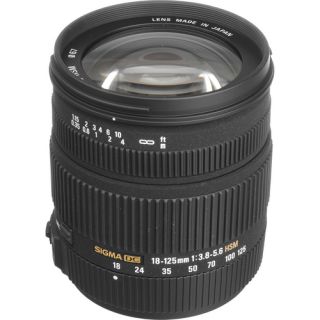 Sigma 18 125mm F 3 8 5 6 DC HSM Zoom Lens Pentax 0085126853617