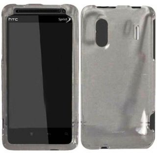 HTC EVO Design 4G CLEAR Faceplate Protector Snap On Cellphone Case
