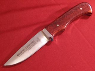 Hubertus Companion Solingen Integral Knife Snakewood