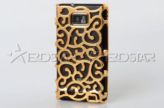 Royal Palace Blossom Flower Gold Case Cover for Samsung Galaxy S2