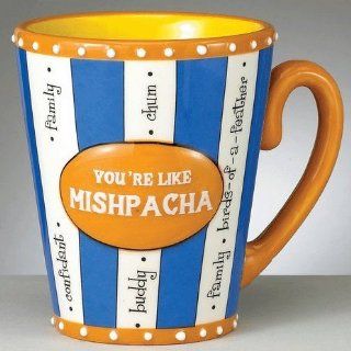 Rite Lite MGBL 104 Youre Like Mishpacha Handpainted Mug