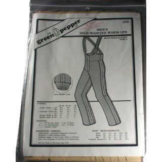 Green Pepper 105 Sewing Pattern Mens High Waisted Warm