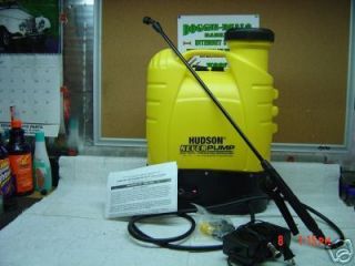 New Hudson Neverpump Backpack 12V DC Pump Sprayer