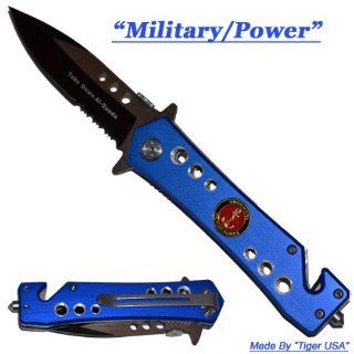 K 109. 8 Blue Military   Power Two  Toned Tactical Action