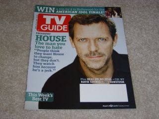House Hugh Laurie April 17 23 2006 TV Guide Magazine