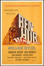 Ben Hur 1959 Original US Movie Poster Charlton Heston
