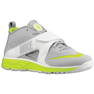 Nike Huarache Turf Lax   Mens   Lacrosse   Shoes   Grey/White/Volt