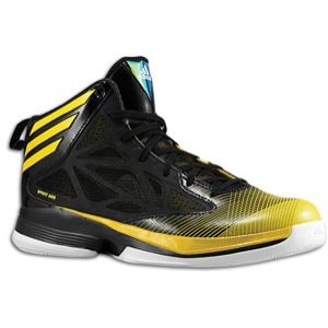 adidas Crazy Fast   Mens   Basketball   Shoes   Black/Vivid Yellow