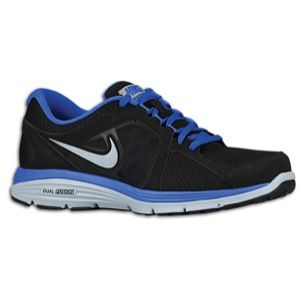 Nike Dual Fusion Run   Mens   Running   Shoes   Black/Game Royal/Wolf