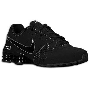 Nike Shox Deliver   Mens   Running   Shoes   Black/Black/White
