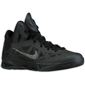 Nike Zoom Hyperchaos   Mens   Basketball   Shoes   Black/Anthracite